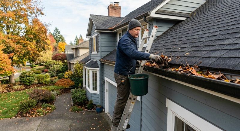 Rain Gutter Clearing in Long Island, NY